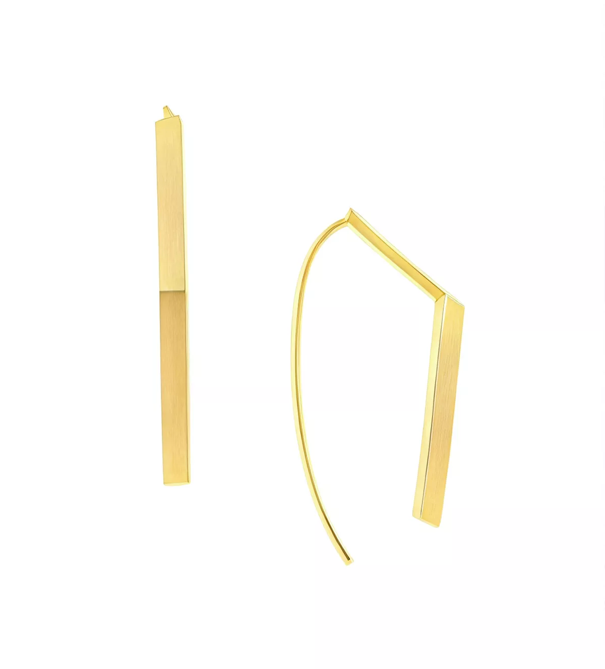 Pendientes de plata chapada oro "Misterio Dor" Jorge Revilla pendientes de plata chapada jorge revilla