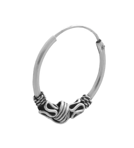 pendientes de plata oxidada mistrio detalles