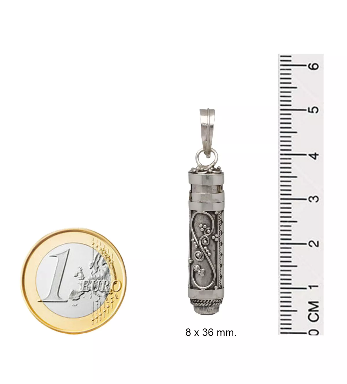 Colgantes de plata bote de los deseos con amatista Colgantes de plata bote de los deseos con amatista - Imagen 5