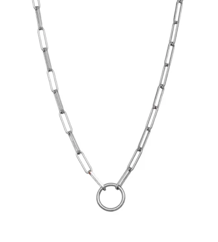 gargantilla de plata eclectica