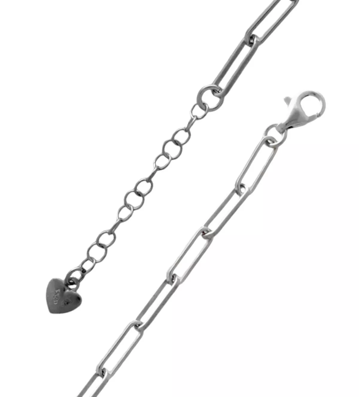 Pulseras de plata "Eternea II" pulsera de plata eternea 2 foto detalle extremos