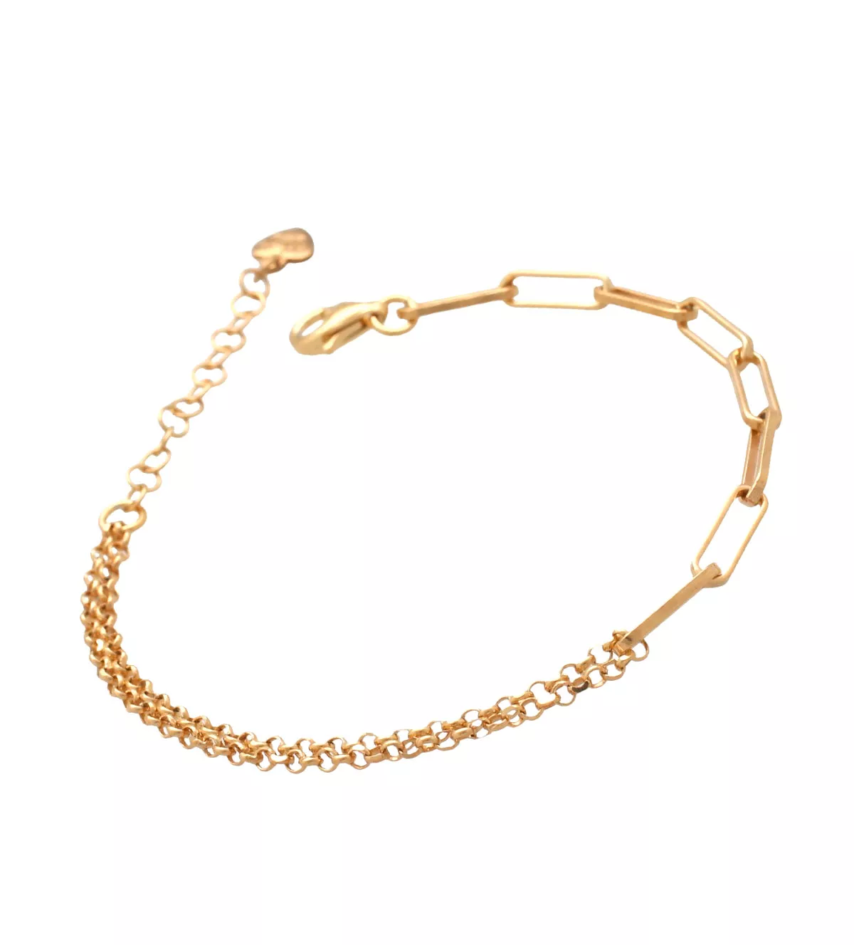 Pulseras de plata chapada "Eternea" pulsera de plata chapada eternea