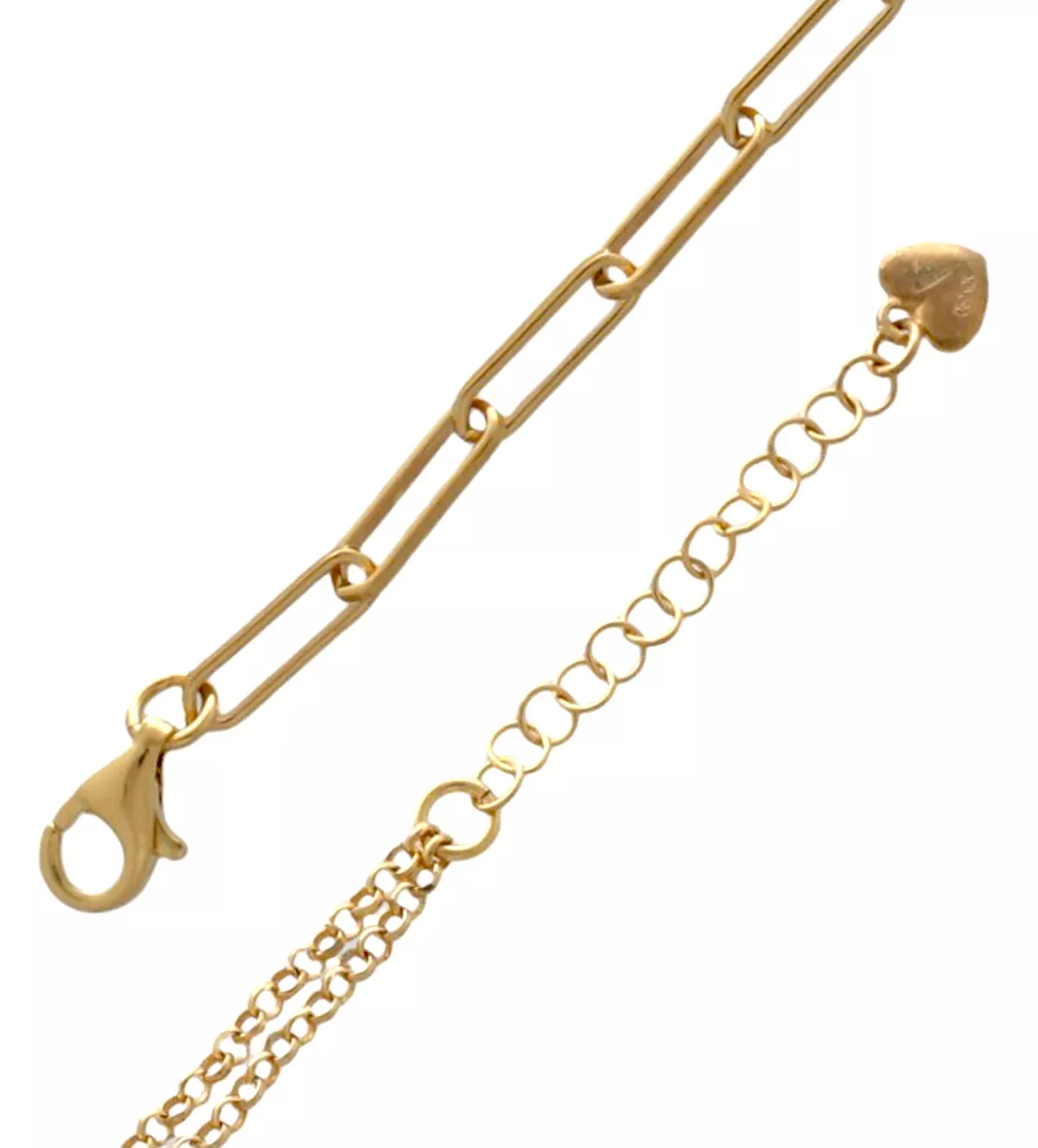 Pulseras de plata chapada "Eternea" pulsera de plata chapada eternea toma detalles extremos