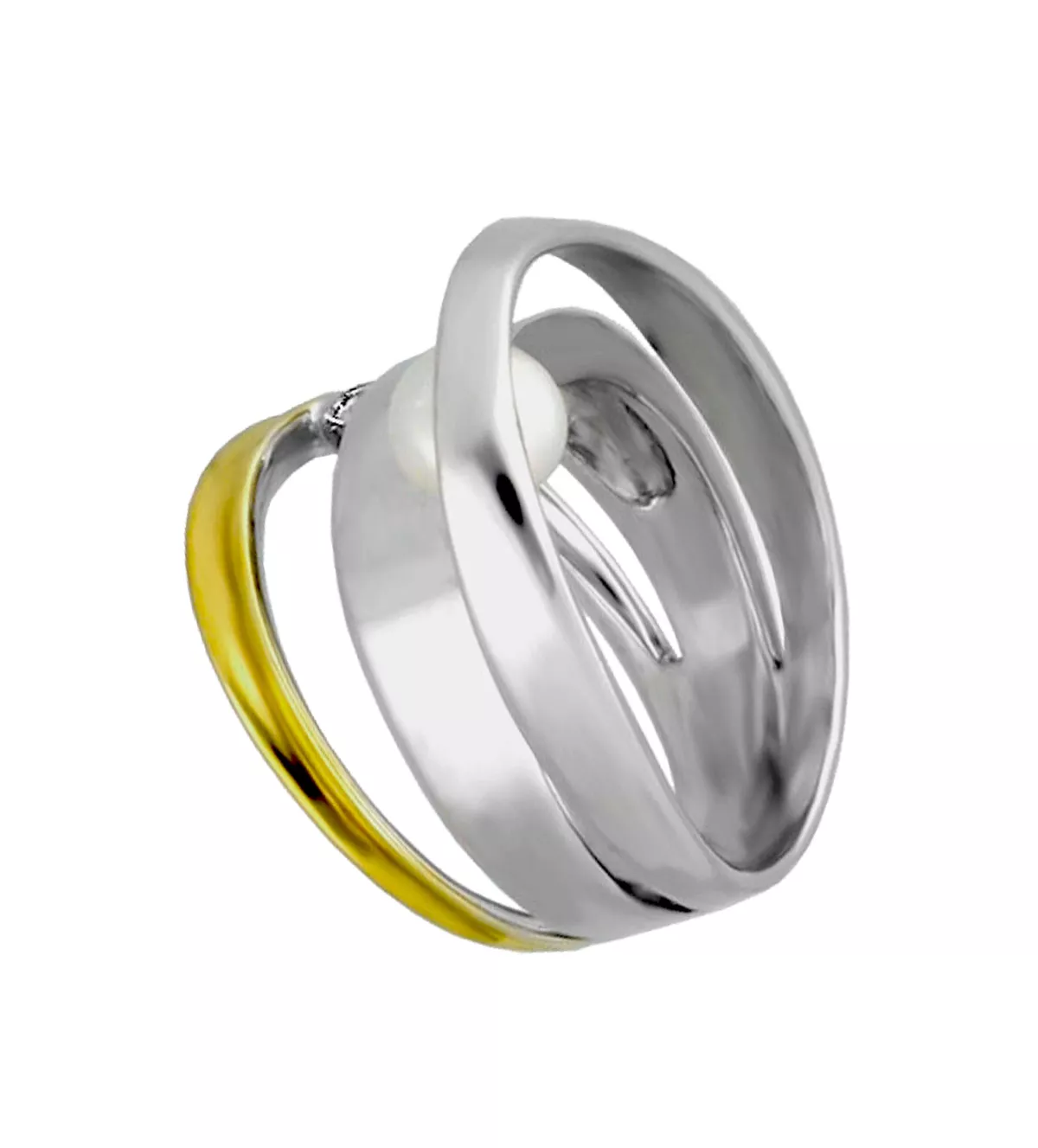 anillo de plata coleccion aurea de as de plata foto toma de lado