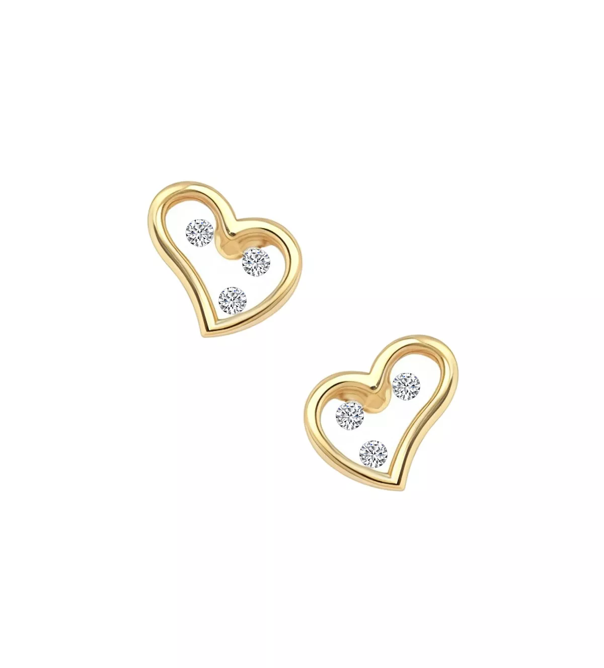 pendientes de oro para bebe