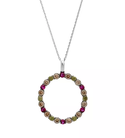 gargantilla de plata marca vapour orbita