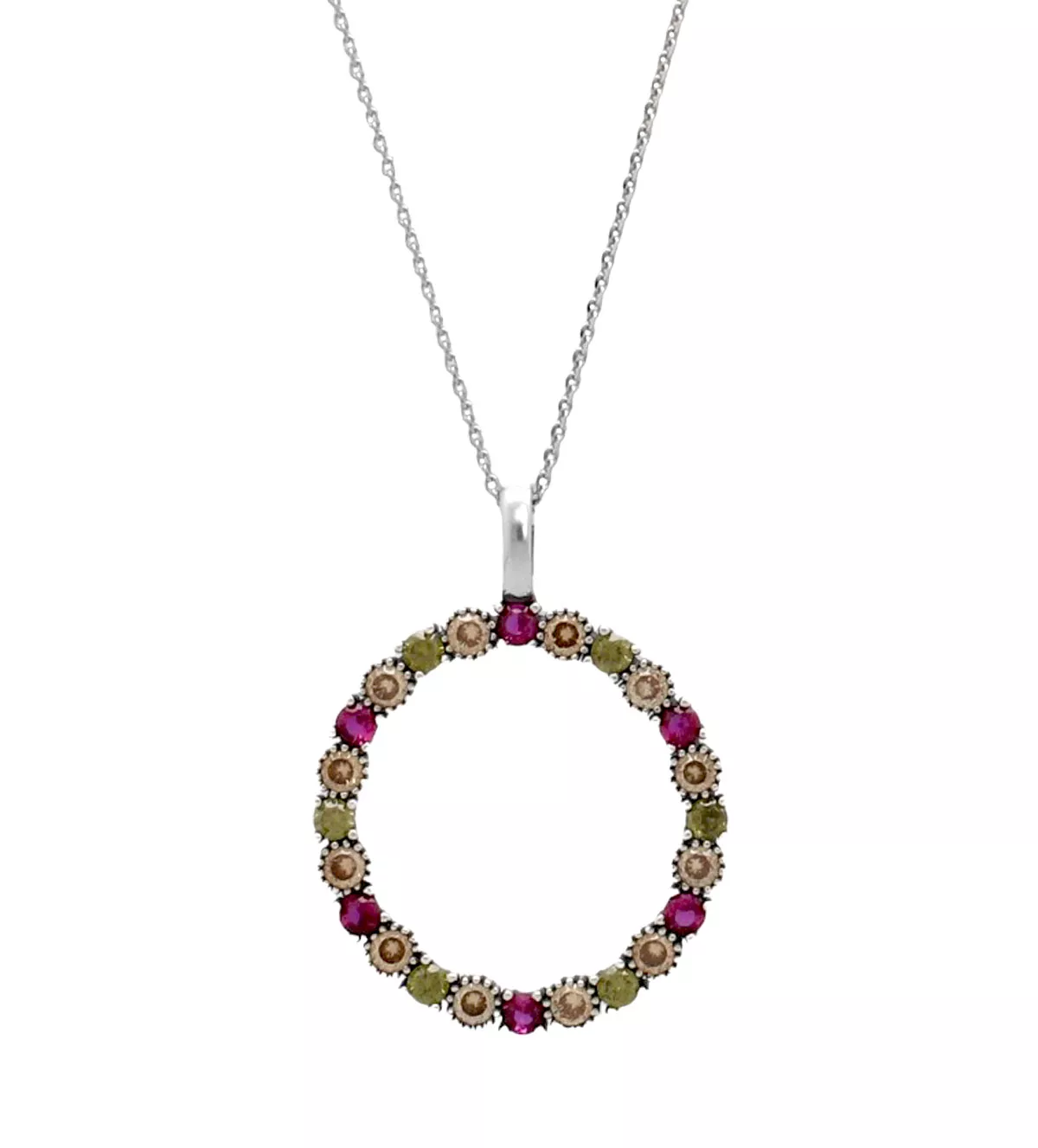 Gargantilla de plata "Órbita" gargantilla de plata marca vapour orbita