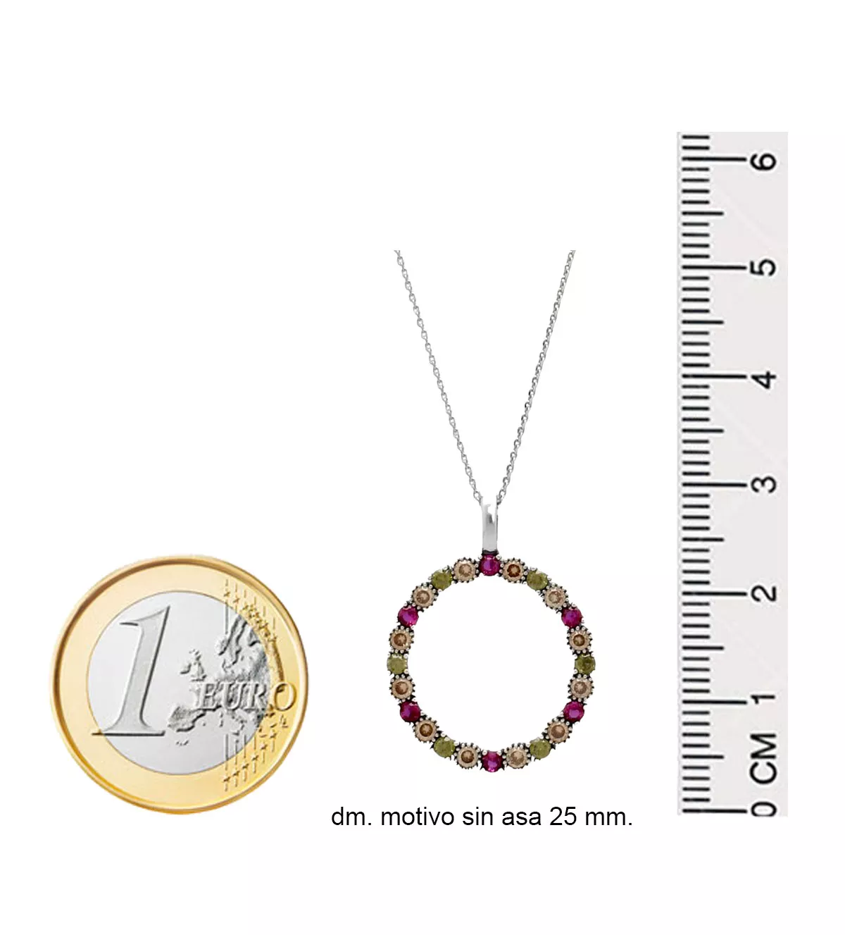 Gargantilla de plata "Órbita" Gargantilla de plata "Órbita" - Imagen 5