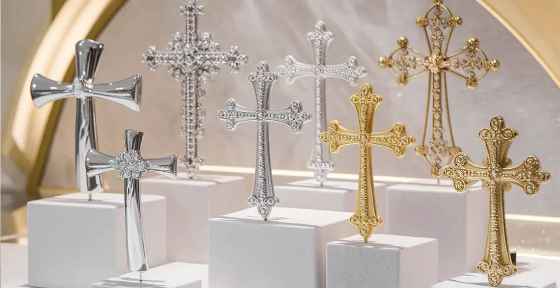 La simbología de las cruces: Joyas personalizadas en plata y oro La simbologia de las cruces 2