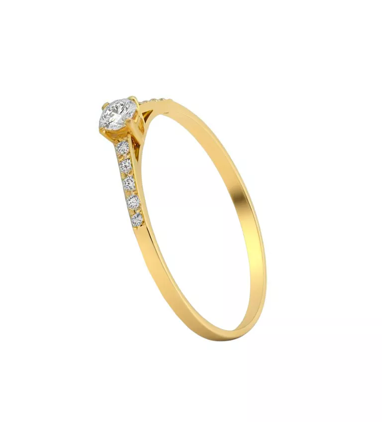 Anillo de oro amarillo 18k con brillantes 0,20 ct "Llama" anillo-de-compromiso-oro-amarillo-18-ktes-con-brillantes-030_4850-BRI-SOR-1 lateral