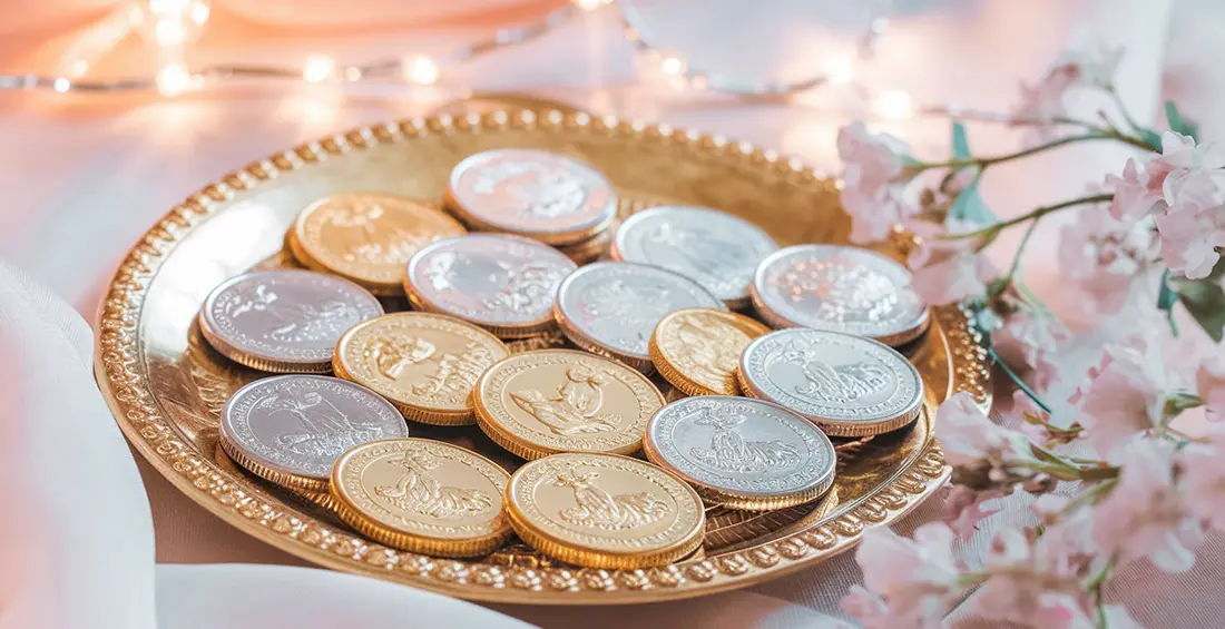 Arras de boda: Significado, tradición y cómo elegir las perfectas para tu ceremonia arras de boda