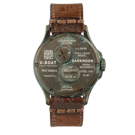 Reloj U-Boat DarkMoon 9600 tapa detallada