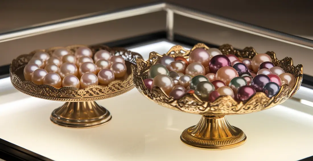 Diferencias entre las Perlas Akoya y las Perlas Chinas: Una comparativa completa Diferencias entre las Perlas Akoya y las Perlas Chinas