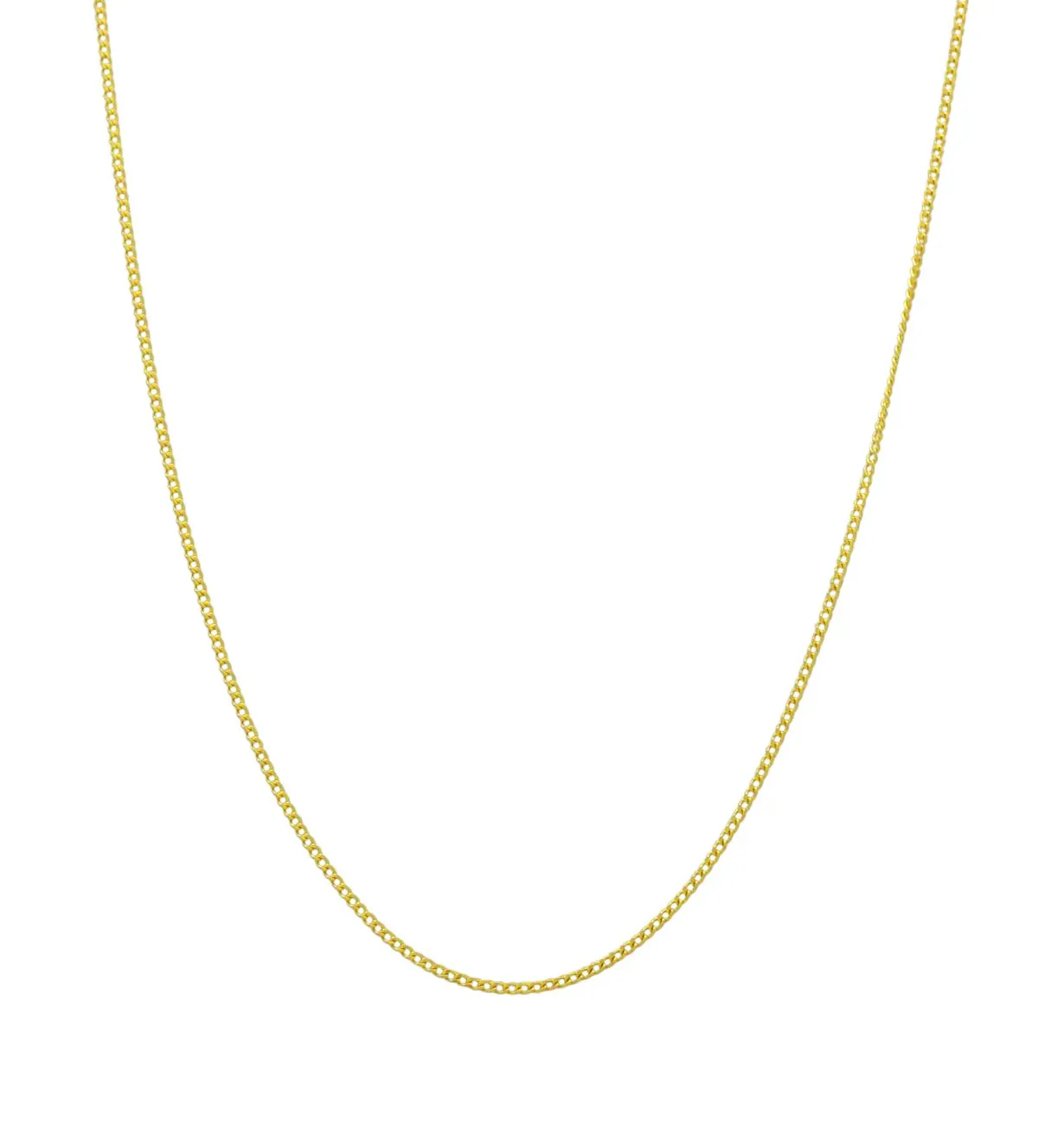 Cadena de oro amarillo 18 kilates eslabones barbados 309_264 cadena-de-oro-309_264 vista para la web toma en peto