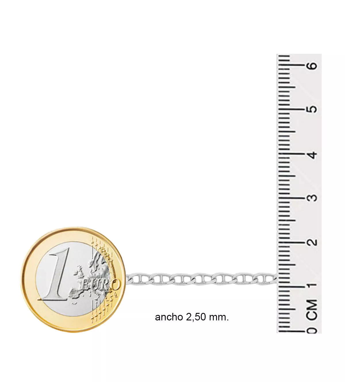 Cadena de plata modelo ancla 127_AG-ANCLA60 Cadena de plata modelo ancla 127_AG-ANCLA60 - Imagen 5