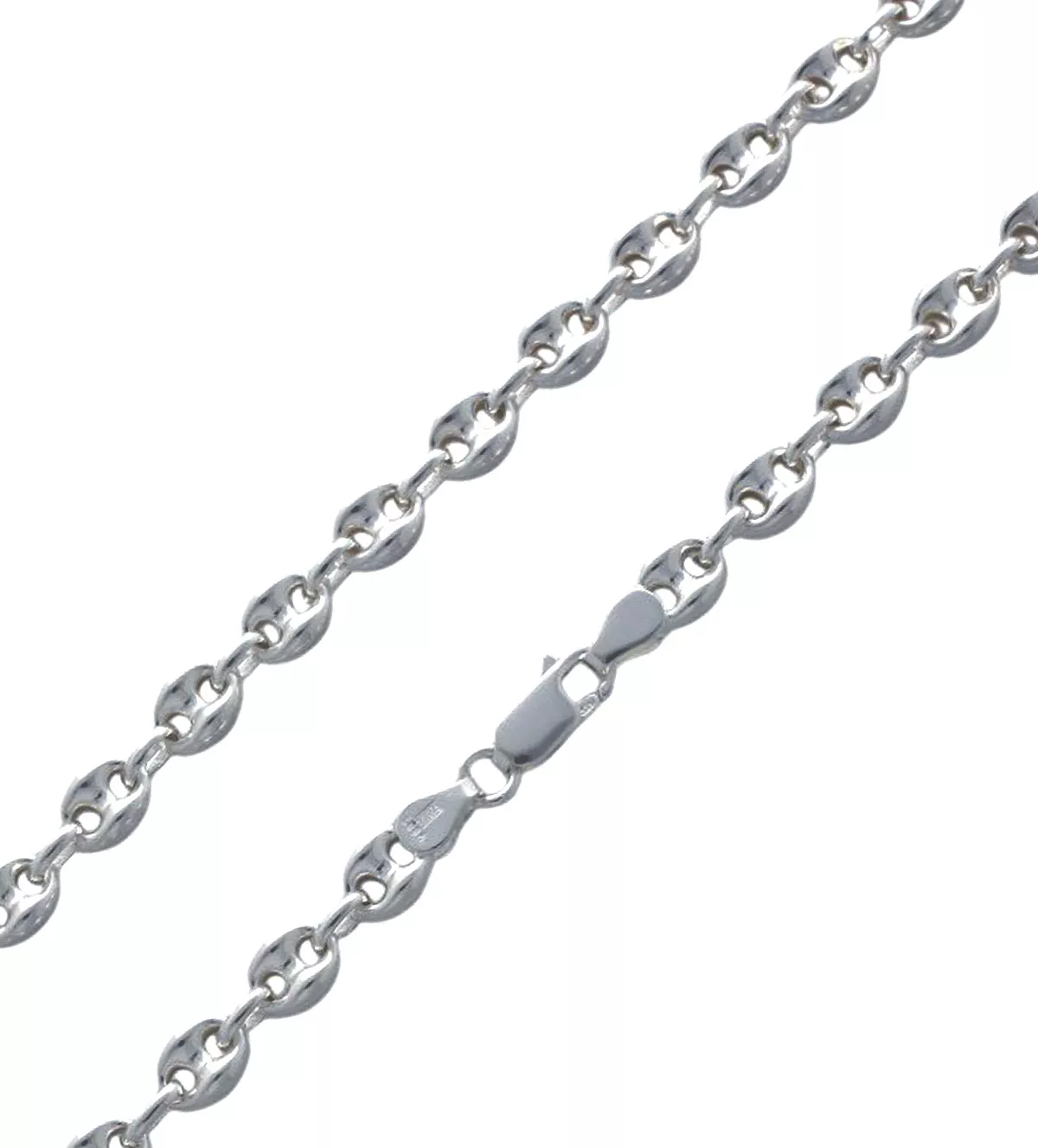 Cadena de plata modelo calabrote 031_P6-CAL-45C-50 cadena de plata calabrote de 50 cm vista detalle cadena