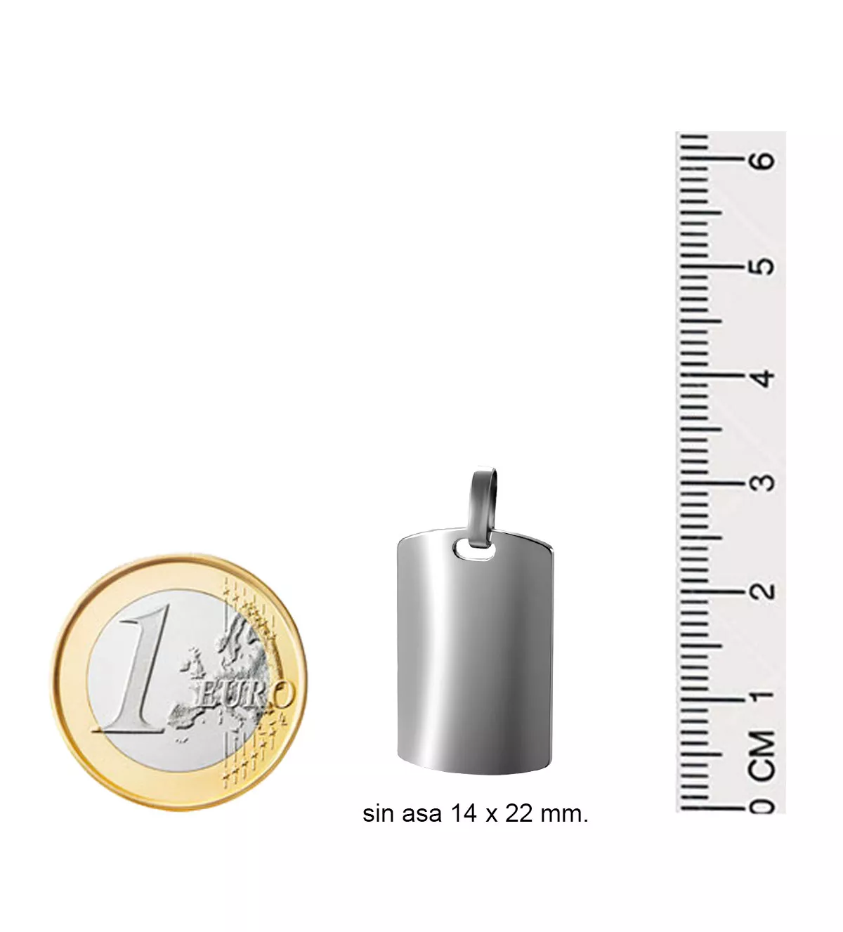 Chapa de identidad de plata 031_119-PLA-P1A Chapa de identidad de plata 031_119-PLA-P1A - Imagen 3