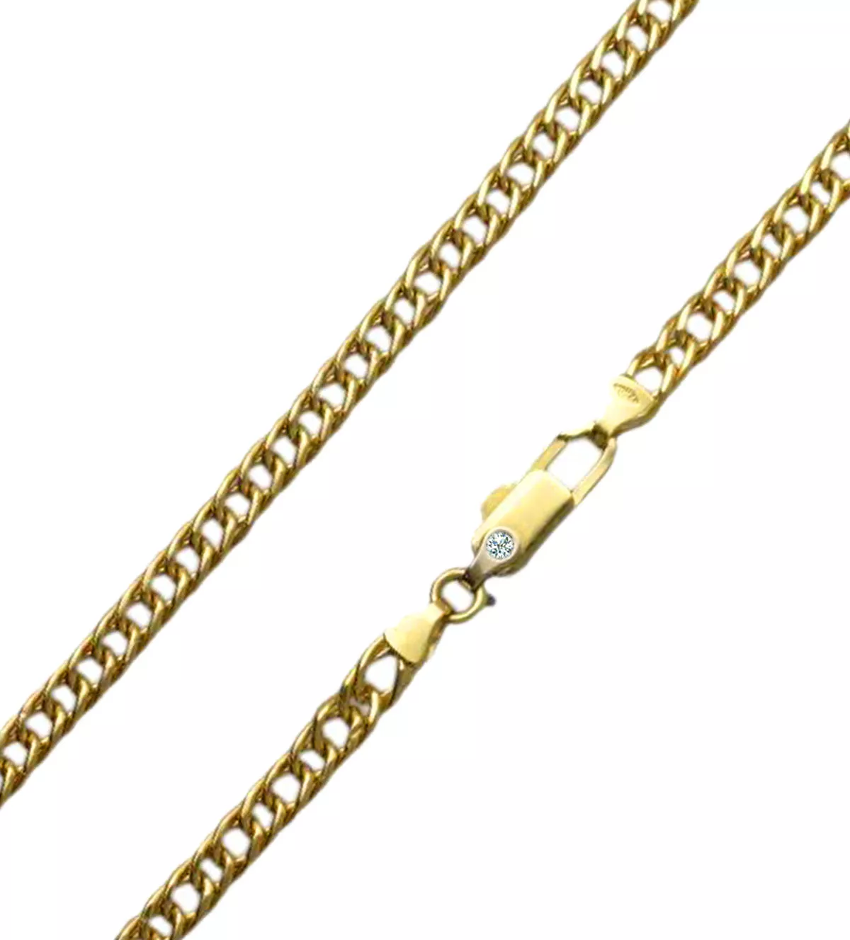 gargantilla de oro CAMINO toma detalle broche