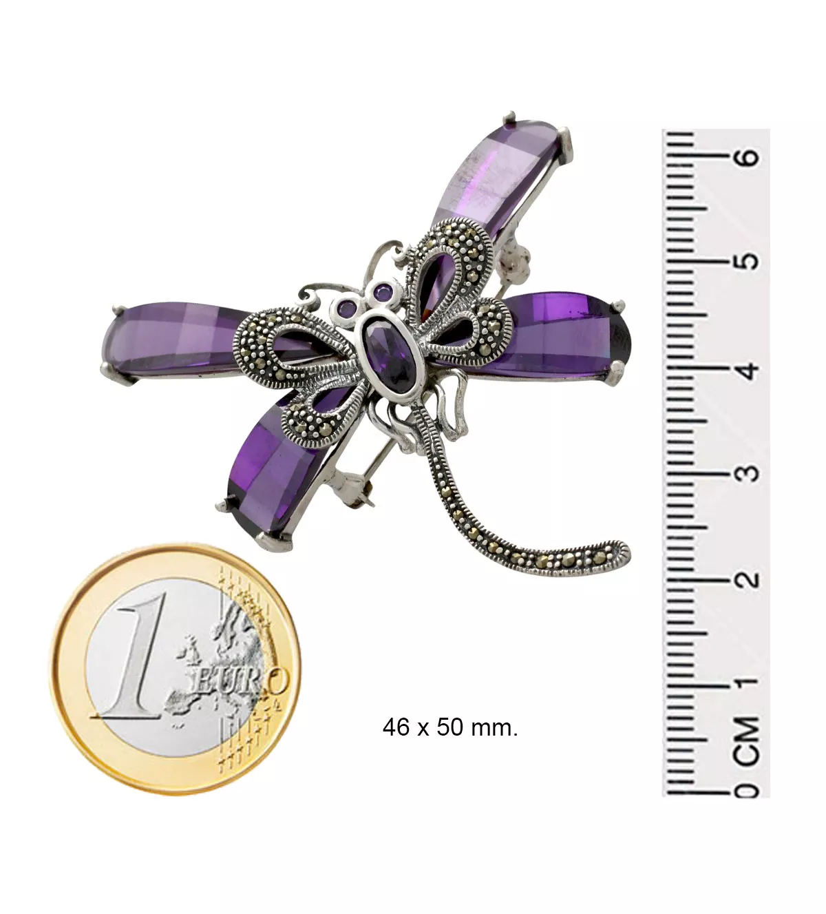 Broche de plata para solapa 297_812271A Broche de plata para solapa 297_812271A - Imagen 4