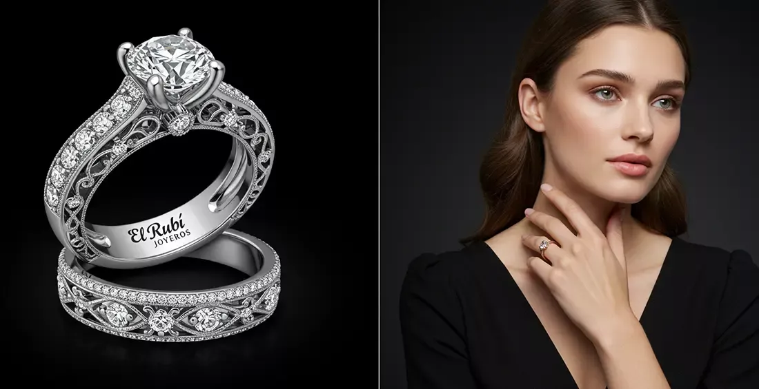 Anillos de Compromiso Personalizados: Crea una Joya Única Anillos de Compromiso Personalizados5