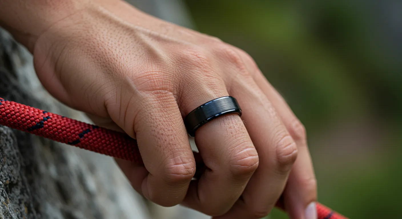 Alianzas de boda para deportistas Alianzas de boda aptas para deportistas6