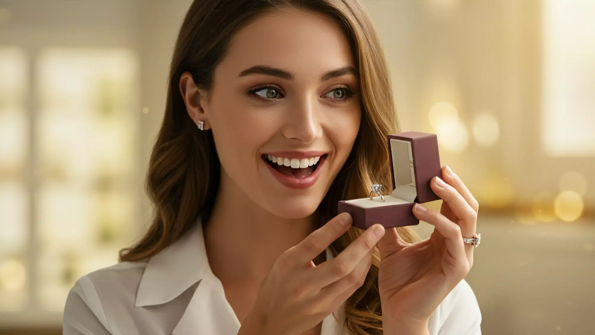 Anillos de Compromiso con Diamantes de Laboratorio Etica y Brillo DESTC copia