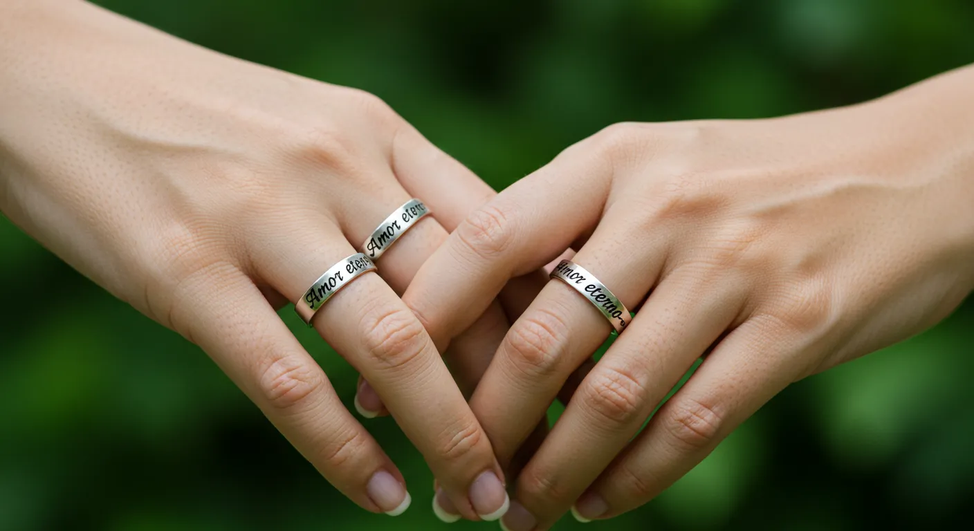 Anillos de compromiso grabados 25 frases unicas para sellar tu amor5