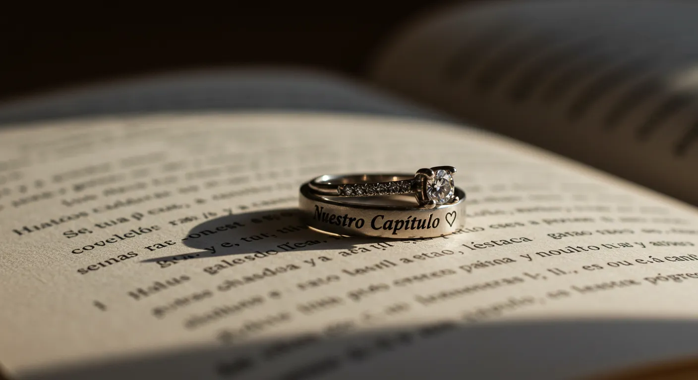 Anillos de compromiso grabados 25 frases unicas para sellar tu amor6