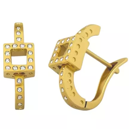 Pendientes con diamantes