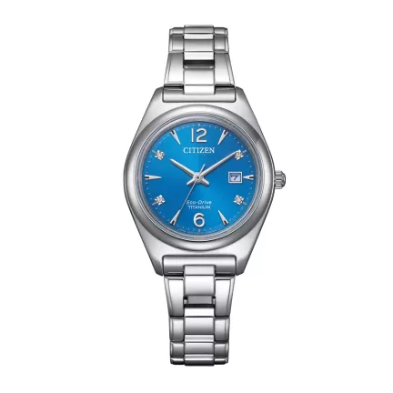 Reloj Citizen mujer con 4 diamantes Eco Drive