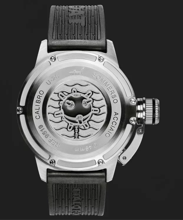 Reloj U-Boat SOMMERSO CERAMIC BLUE 9519 trasera