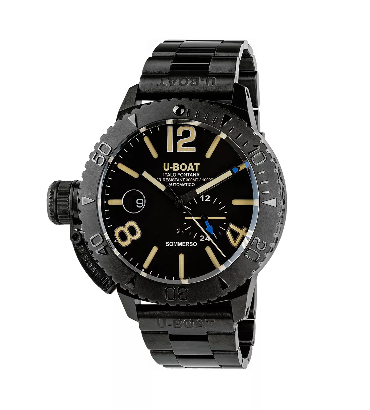 Reloj U-Boat Sommerso 46mm buceo 300 mts 9015-MT