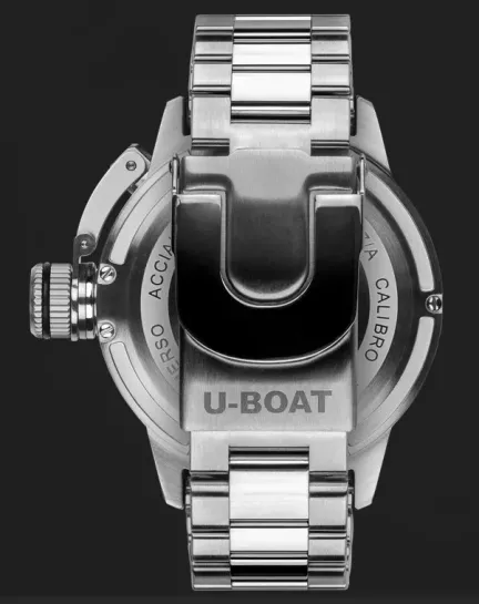 Reloj U-Boat Sommerso acero 9007A trasera