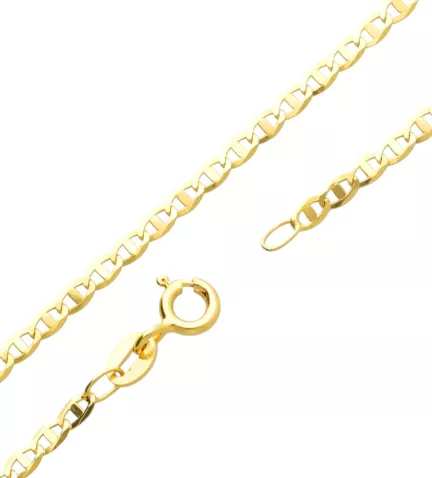 cadena de oro eslabones bilbao ancla 309_9K271 detalle cierre