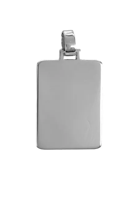 Chapas de identidad plata