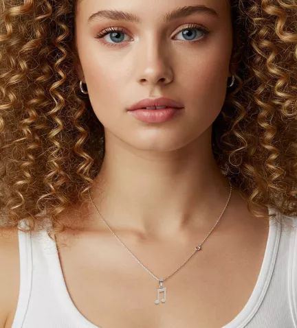 colgante de plata nota musical corchea 297 824998 10