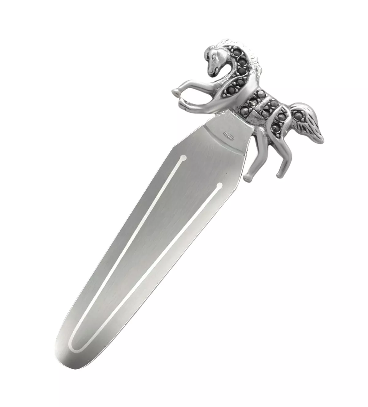 Punto de libro de plata 297_5007919 punto de libro de plata caballo con marquesitas