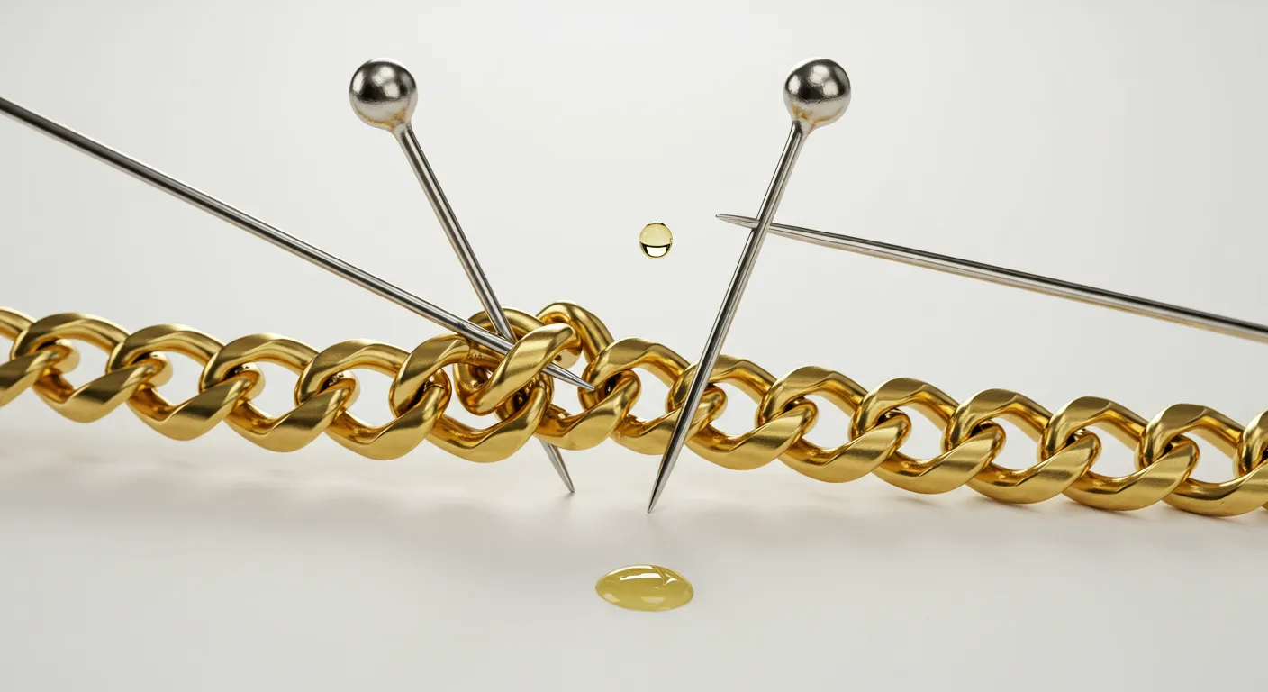 ¿Cómo desenredar una cadena? Trucos efectivos para salvar tus joyas 2025 ¿Como desenredar una cadena Trucos efectivos para salvar tus joyas10