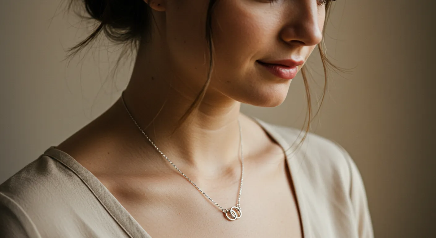 Gargantilla de Plata con Alianzas Enlazadas: Un Símbolo de Amor Eterno 2025 Gargantilla de Plata con Alianzas Enlazadas Un Simbolo de Amor Eterno 20252