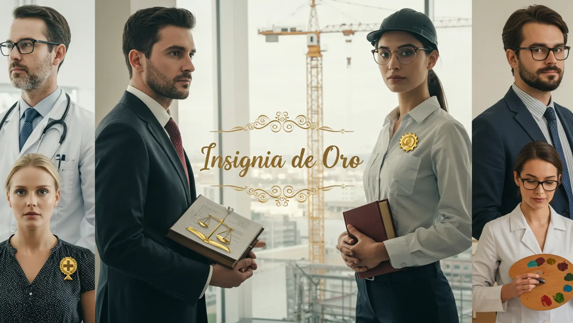 Insignia de oro el detalle que honra tu profesion con elegancia 2025DESTC