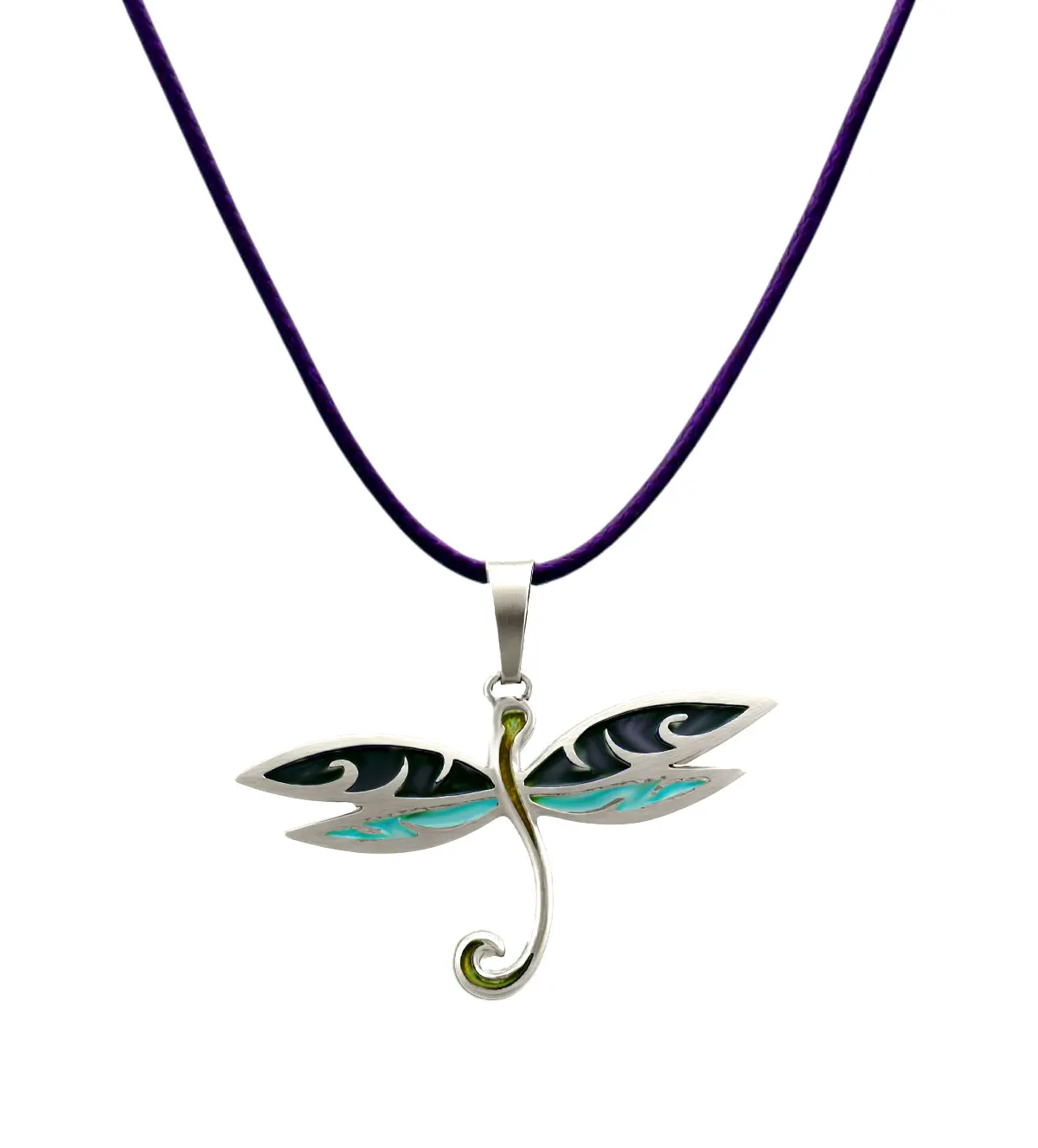 Gargantilla de plata Libélula 226_RH181008-MO colgante-de-plata-libelula-226_RH181008-MO