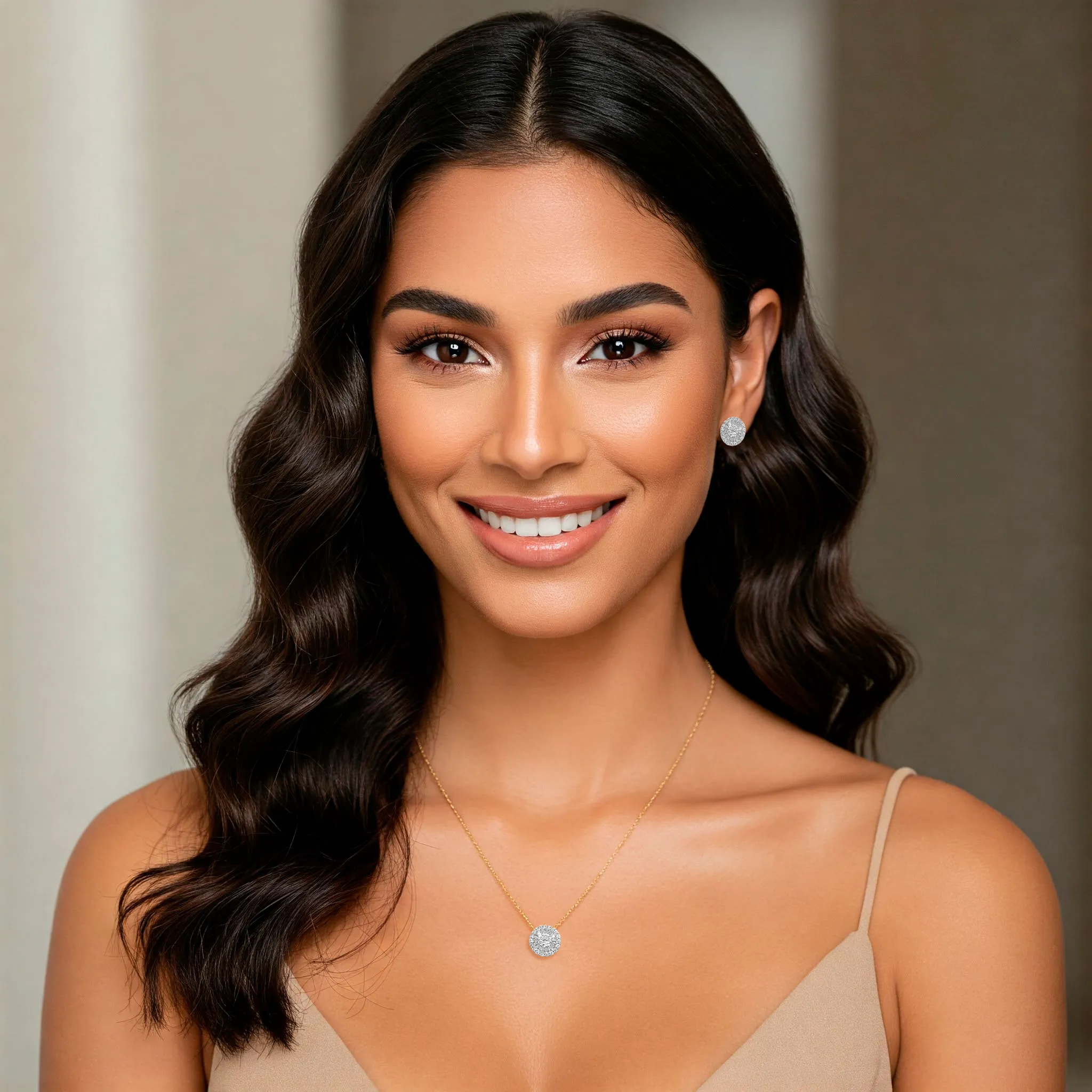 Gargantilla de oro y diamantes 243_302-00850 Gargantilla de oro y diamantes 243_302-00850 - Imagen 2