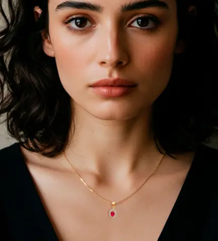 gargantilla-de-oro-rubi-brillantes-317_CIOELEGANCE-2R modelo