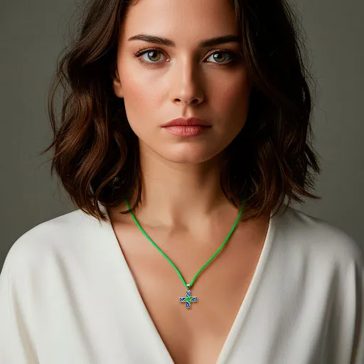 Gargantilla de plata Cruz Griega 226_RH181012-V Gargantilla de plata Cruz Griega 226_RH181012-V - Imagen 2