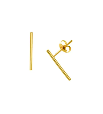 pendientes de oro 18k unisex foto principal para web