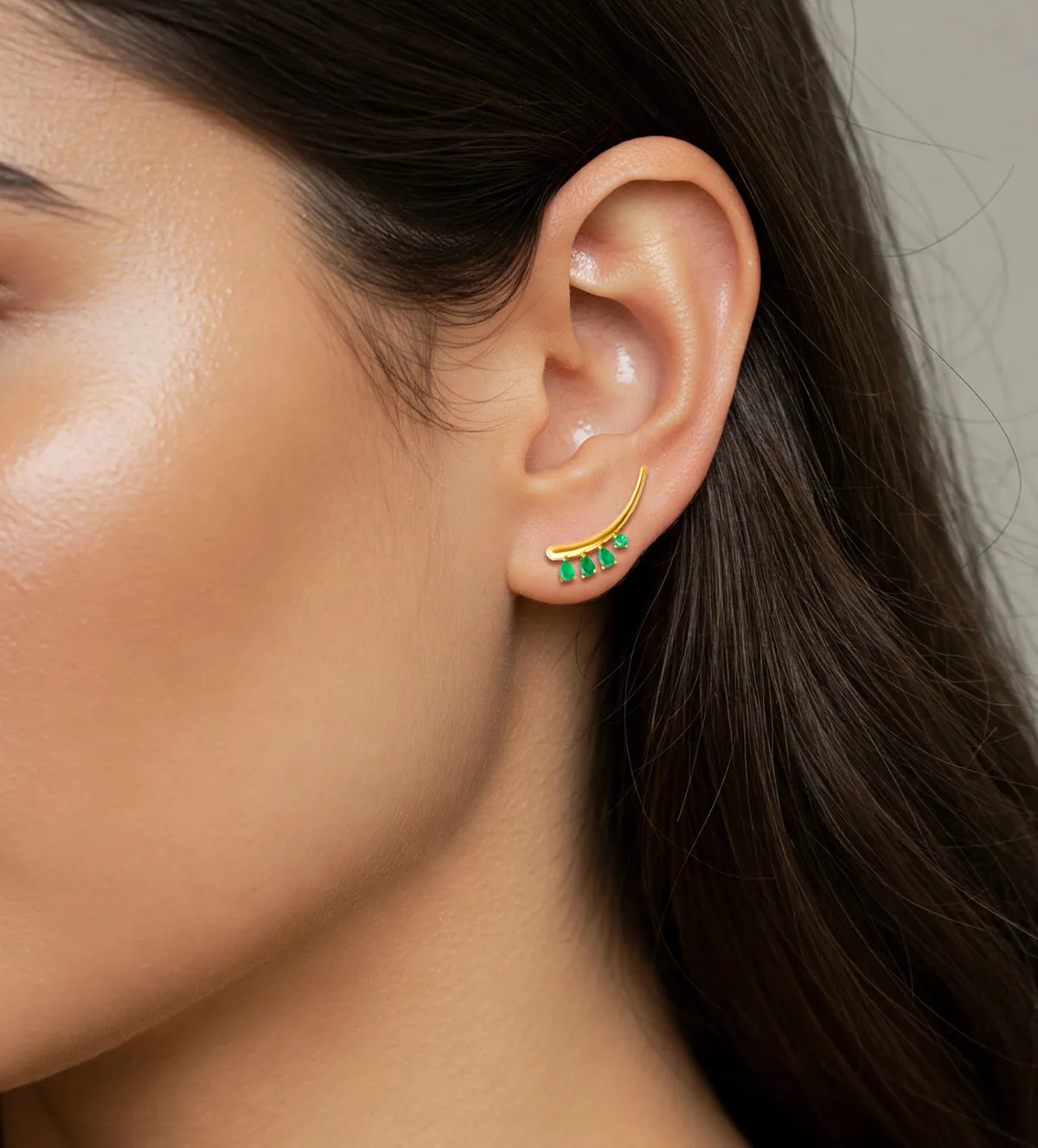 Pendientes de oro 18K con esmeraldas 289_05513409PE pendientes-de-oro-y-esmeraldas-289_05513409PE modelo