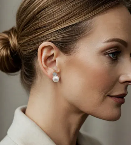 pendientes-de-plata-con-perla-cultivada-y-circones-280_2025071 foto modelo femenino