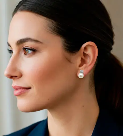 pendientes-de-plata-con-perla-cultivo-y-circones-280_2025222 foto con modelo IA