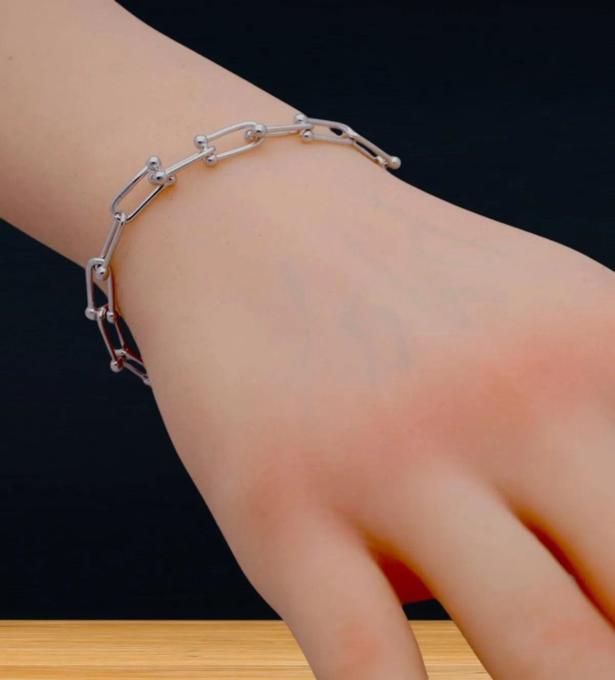 Pulsera de plata 280_2041082 pulsera de plata 280_2041082 mano maniqui