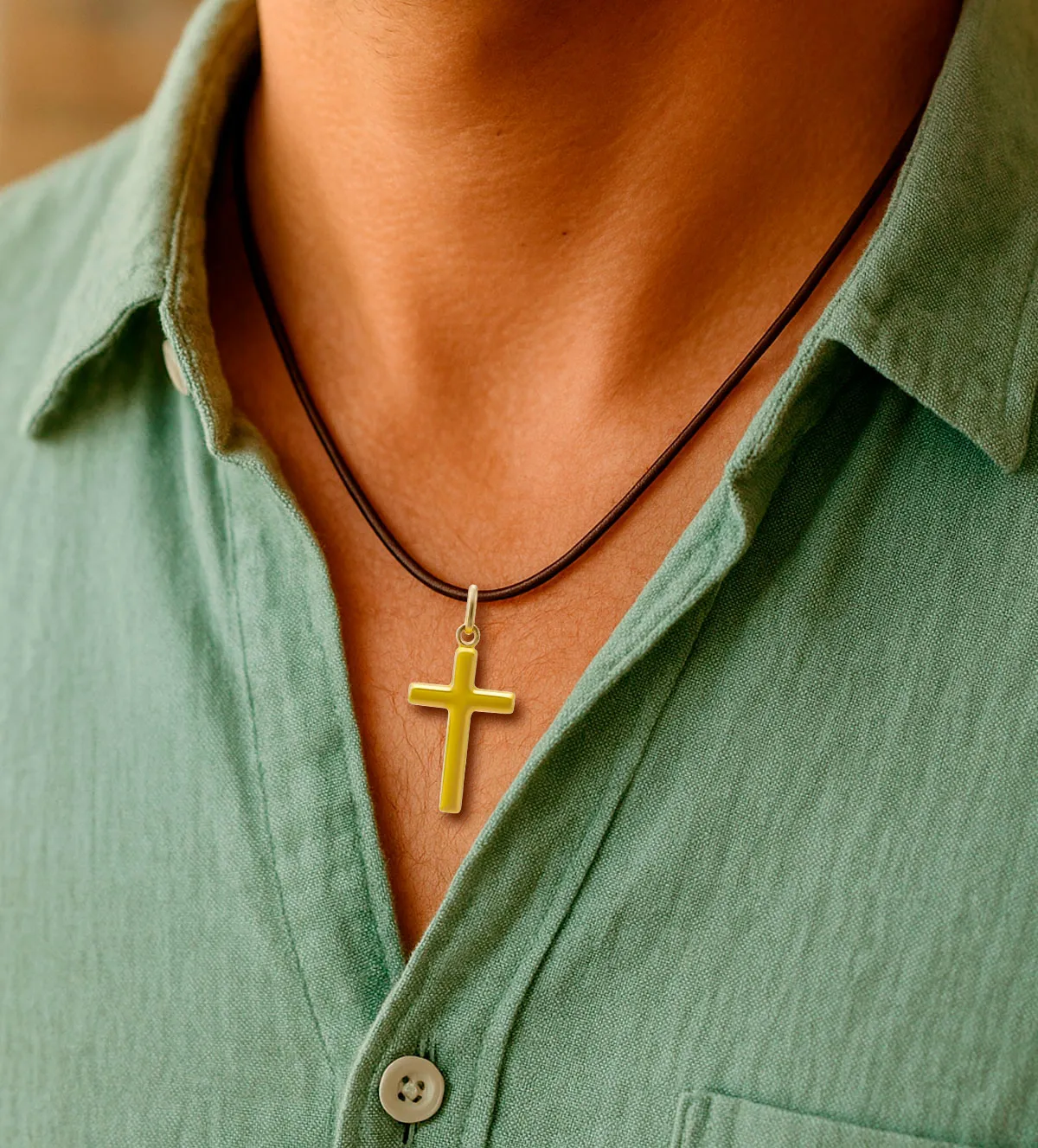 Cruz de oro amarillo 18K 036_BB_25X24 cruz-de-oro-036_BB_25X24. modelo